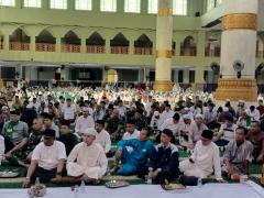 Tabligh Akbar dan Kampar Berselawat, Wabup Apresiasi dan Ajak Bersama Membangun Negeri 